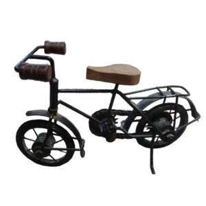 Wooden Bicycle Showpiece