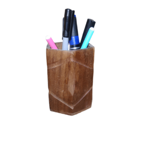 Wooden Pen Stand
