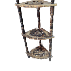 Wooden Corner Shelf