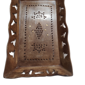 Carved Wooden Tray
