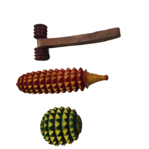 Wooden Acupressure Massager Set