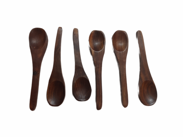 Buy Eco Friendly Wooden Spoon Set (Pack of 6) - Image 2