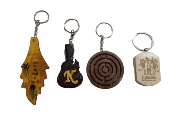 Wooden Keychains