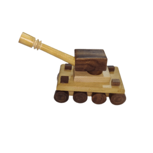 wooden tank toy
