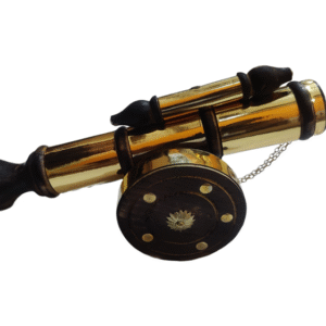 Decorative Wooden Cannon Showpiece for Gifting