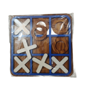 Wooden Tic Tac Toe Game