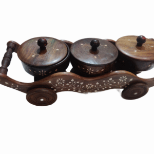 Wooden Dry Fruit Container