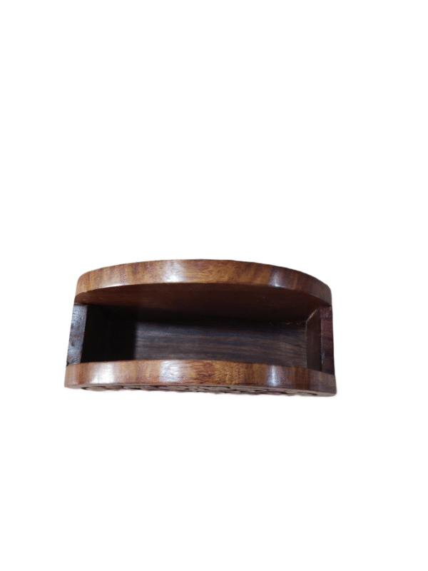 Elegance Wooden Carving Tissue Holder - Sale - Image 4