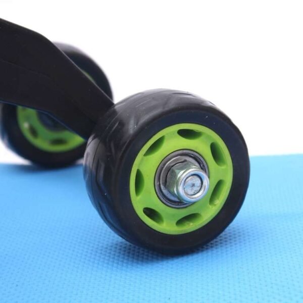 4-Wheel Ab Roller with Heavy-Duty Wheels | Perfect Core Strength Trainer | Home Gym Equipment | Abdominal Workout Tool (850g) - Image 3