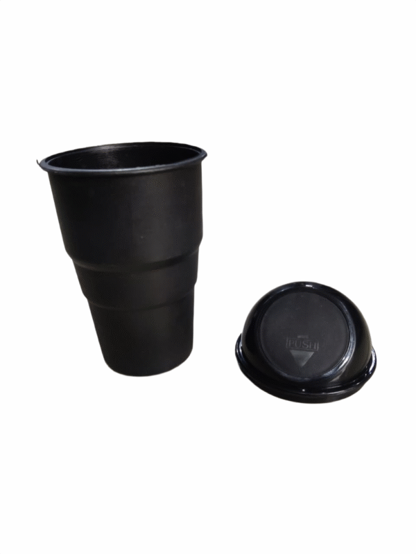 High-Quality Small Kitchen Trash Bin with Lid - Beautifull Compact & Portable Dustbin - Image 3