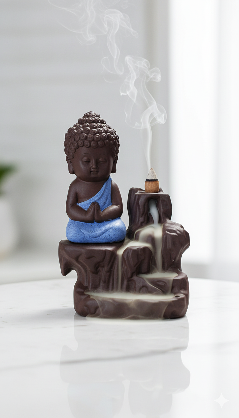 Smoke Buddha idol