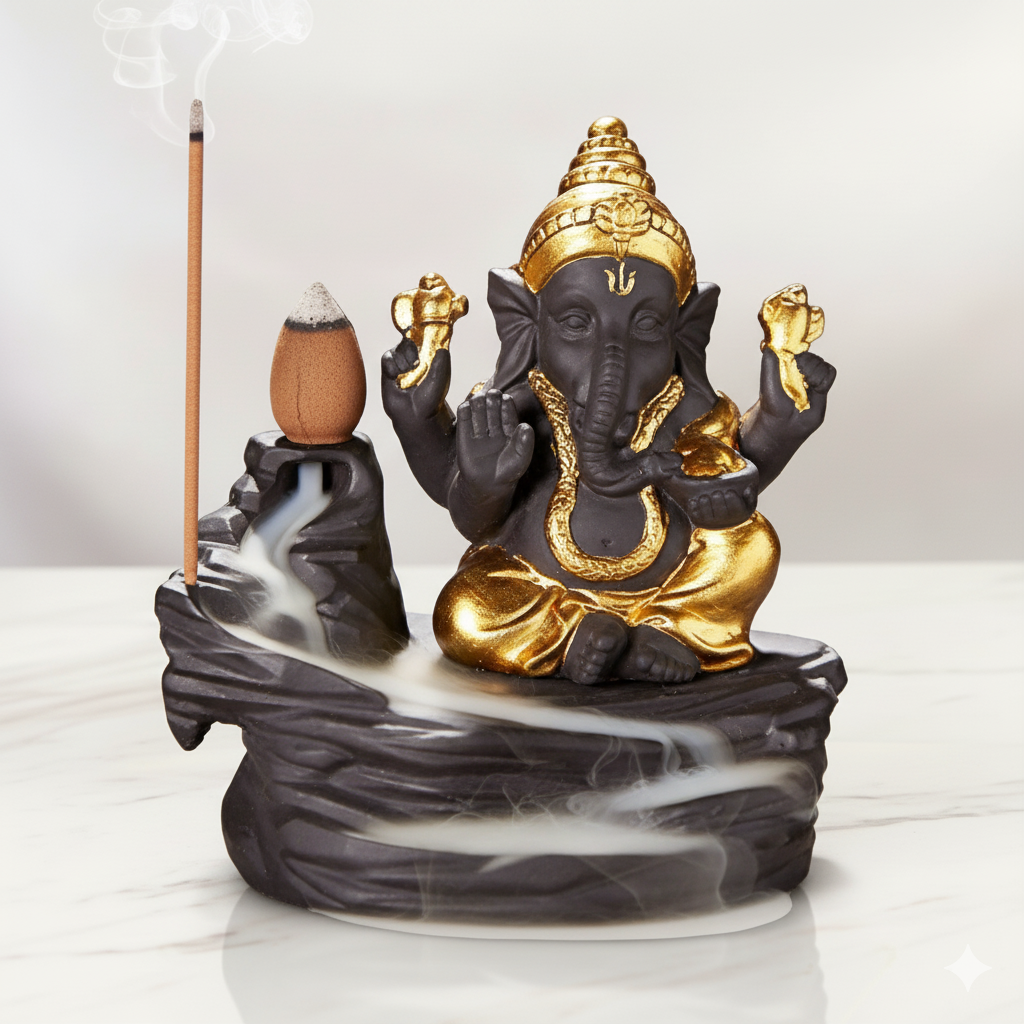 Lord Ganesha Smoke Idol