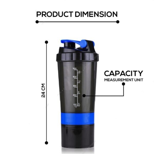 Shaker Bottle for Gym & Fitness