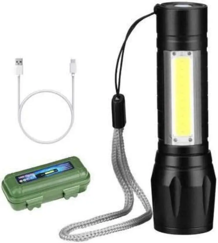 Rechargeable Mini Pocket USB Torch Light