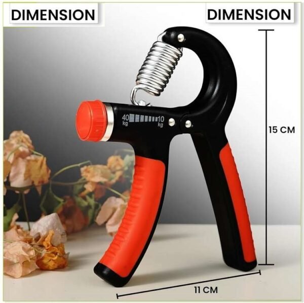 Heavy Duty Adjustable Hand Gripper with Counter - Ultimate Forearm & Grip Strength Trainer (10-40kg) - Image 2